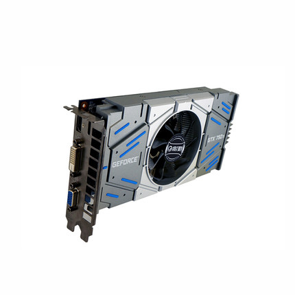 影驰(galaxy)gtx750ti 虎将 1gd5 128bit 游戏显卡