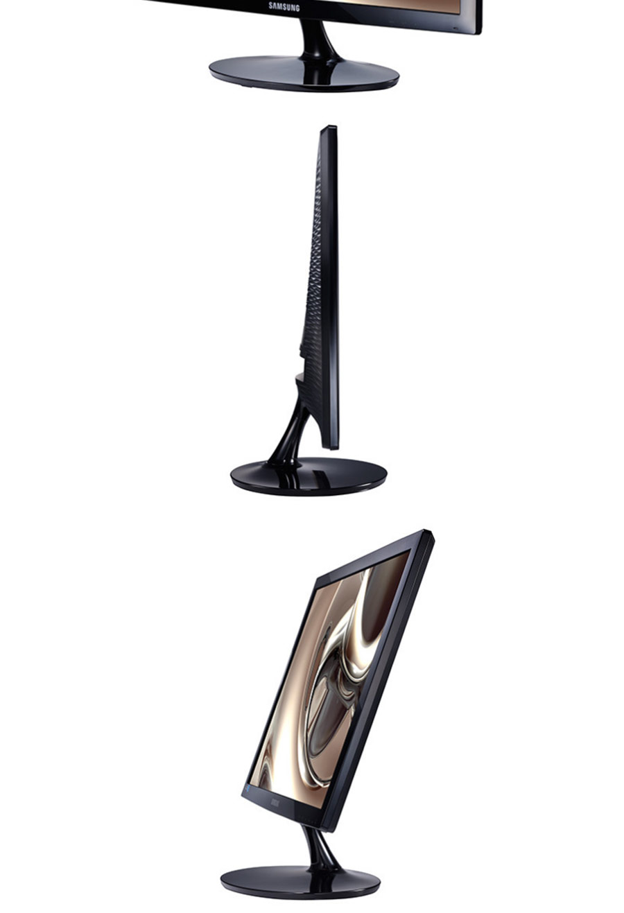 三星(samsung)s22d300ny 21.5寸超薄高清液晶电脑显示器