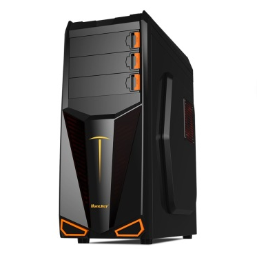 航嘉(huntkey)游戏机箱 暗夜猎手/黑 (usb3.