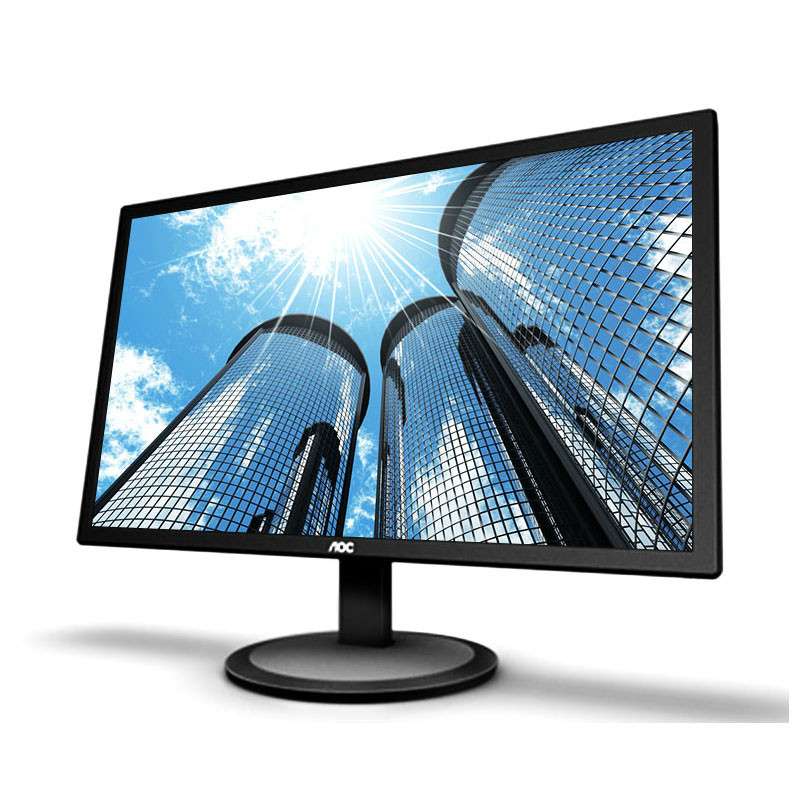 冠捷(aoc) e2180swn 20.7寸高清1080p显示器 不闪屏护眼led显示屏