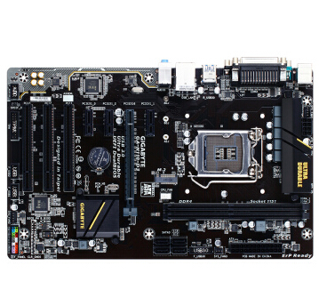 技嘉(gigabyte)h110m-ds2v ddr3 lga1151 主板