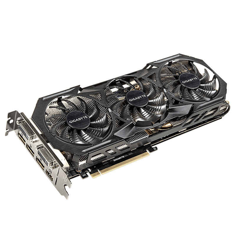 技嘉(gigabyte)gv-n98twf3oc-6gd 显卡 gtx980ti 风魔-6dg5