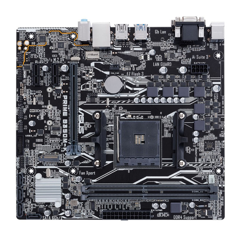 华硕(asus)prime b350m-k 主板